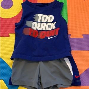 Tank top/shorts set